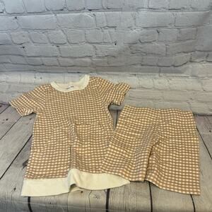 Goumi Checker Pattern Lounge Set